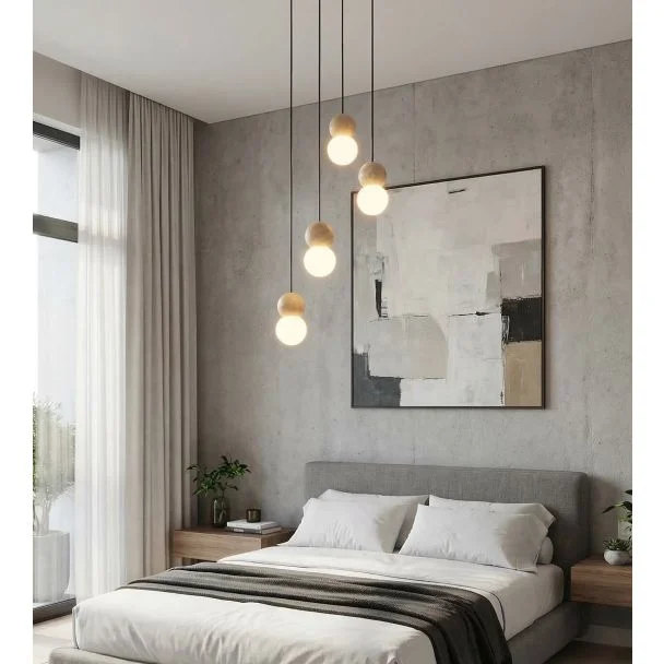 EMIBIG 1675/4 LOOP 4 BLACK LAMPA WISZĄCA