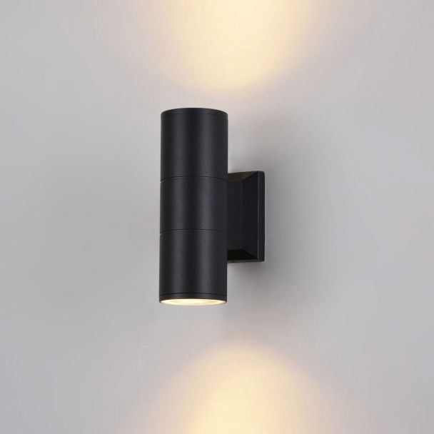 MAYTONI O574WL-02B Outdoor Bowery Wall Lamp Black