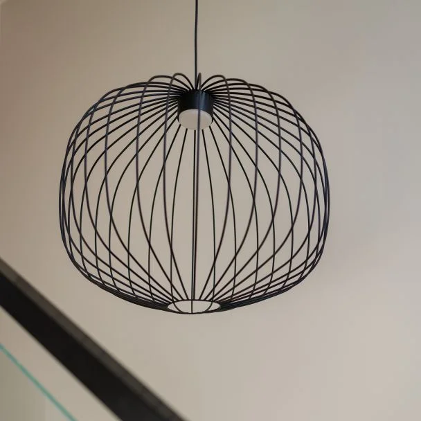 TK-LIGHTING 11304 SPHERA M BLACK LAMPA WISZĄCA 1XGX53