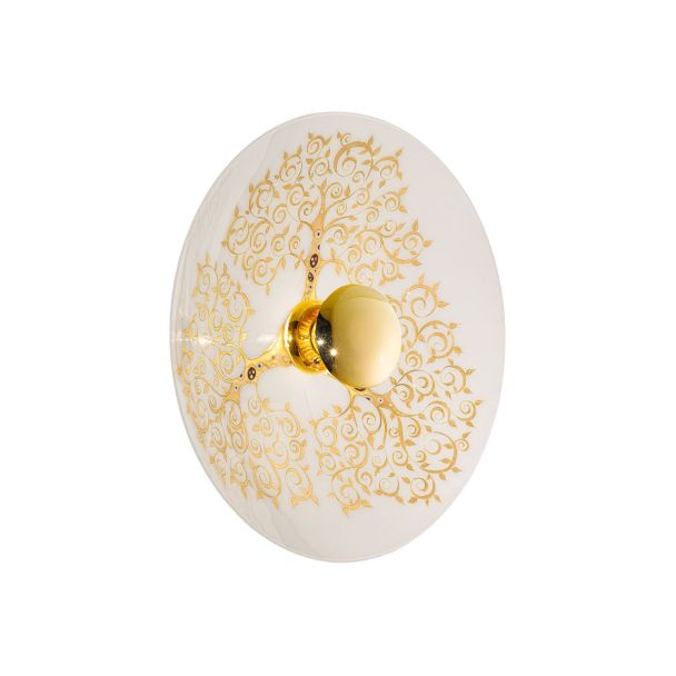 KOLARZ 0417.61L.V1.3.GO LUNA lampa ścienna złoto 24K