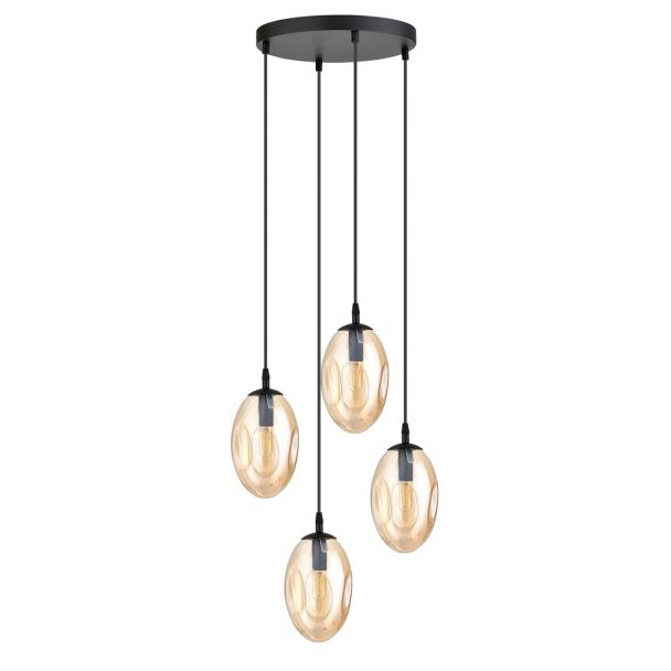 EMIBIG 1267/4PREM LAMPA SUFITOWA ASTRAL 4 BL PREMIUM MIODOWY