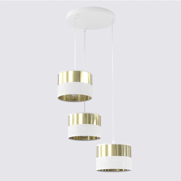 EMIBIG 1650/3PREM LUX 3 WH GOLD PREM LAMPA WISZĄCA