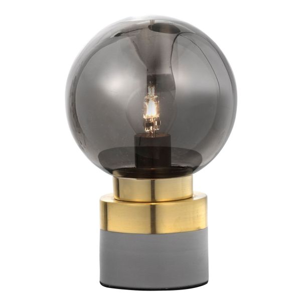 Luces Exclusivas PLATA LE41931 LAMPA STOŁOWA szary,chrom