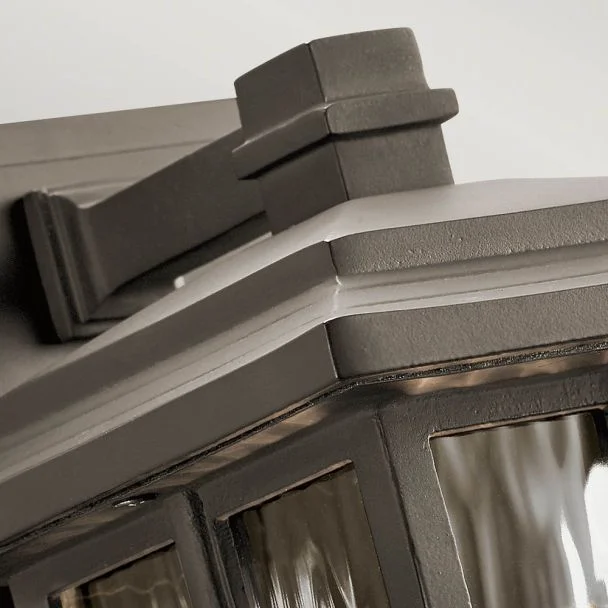 ELSTEAD Beacon Square KL-BEACON-SQUARE-S-OZ 1 Light Wall Lantern