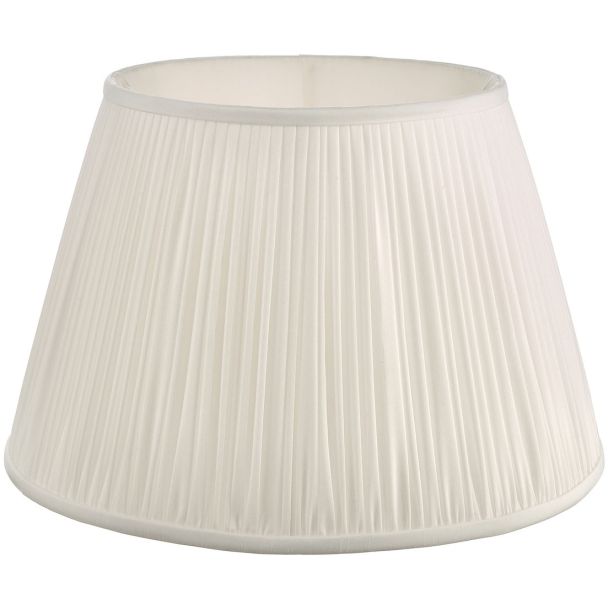 DAR ULY1615 ULYANA PLEATED SHADE 40CM IVORY