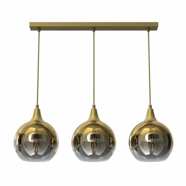MILAGRO MLP8402 LAMPA WISZĄCA MONTE GOLD 3XE27