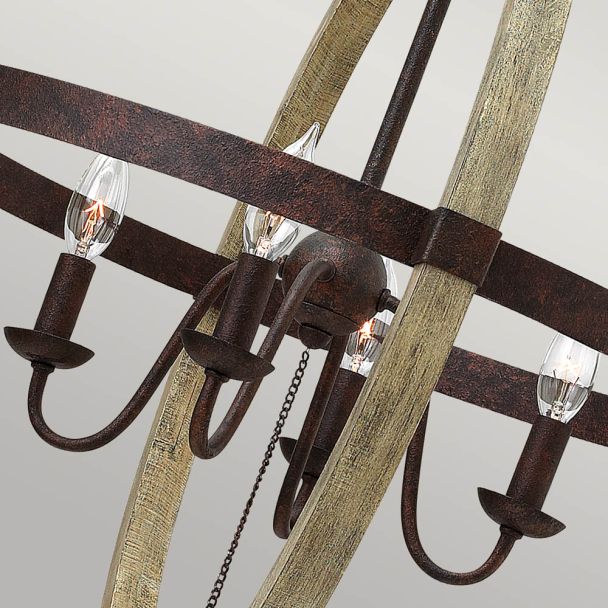 ELSTEAD MIDDLEFIELD HK/MIDDLEFIELDP4 4Lt Chandelier