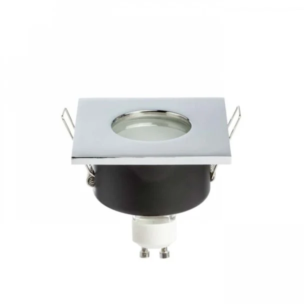 RENDL R11735 SPLASH Sq do wbudowania chrom 230V GU10 50W IP65