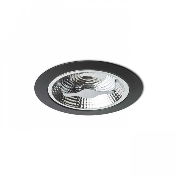 RENDL R12636 KELLY LED DIMM wpuszczana czarna 230V LED 15W 45° 3000K