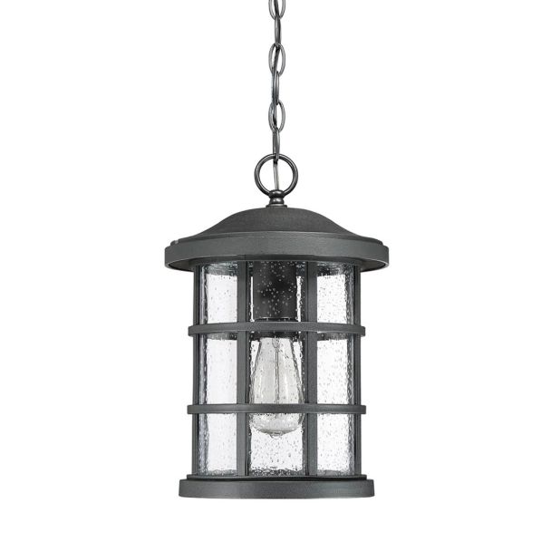 ELSTEAD Crusade QZ-CRUSADE8-BLK 1 Light Chain Lantern