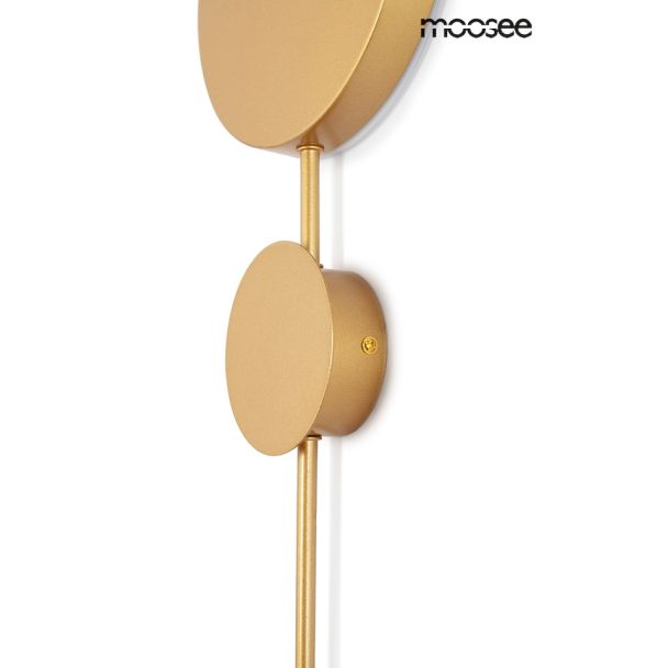MOOSEE MSE010100354 MOOSEE lampa ścienna SHADOW 2 złota