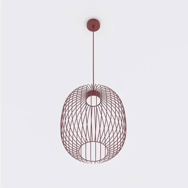 EMIBIG 1700/1 MANTRA 1 BURGUNDY Lampa wisząca