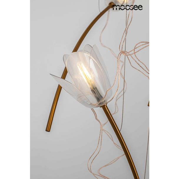 MOOSEE MSE1501100170 lampa wisząca TULIPPE 7 DISC złota