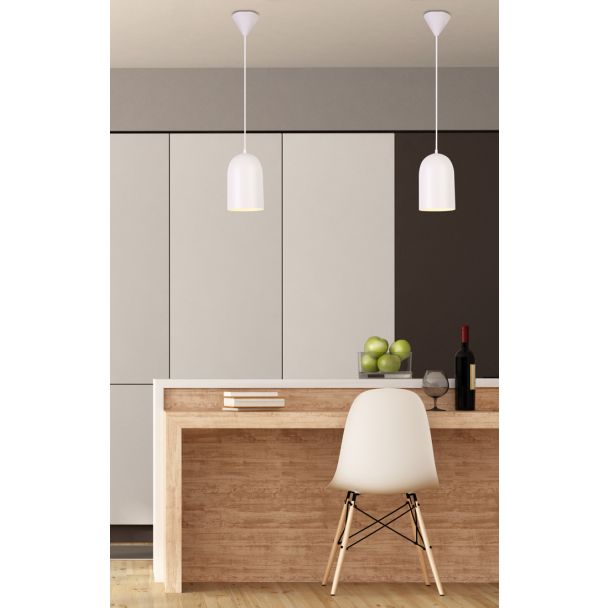 CANDELLUX 50101184 LAMPA WISZĄCA OSS 1 BIAŁY