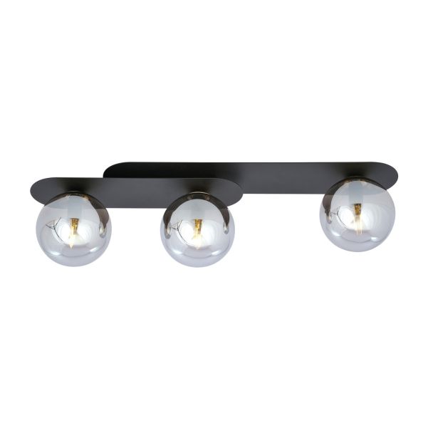 EMIBIG 1119/3 LAMPA SUFITOWA PLAZA 3 BLACK/GRAFIT