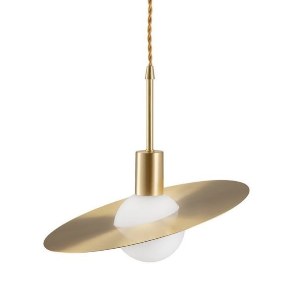 Step into Design ST-1737M Lampa wisząca JUPITER złota 30 cm