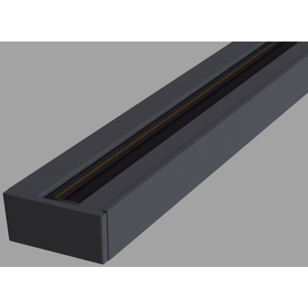 WYPRZEDAŻ MAYTONI TRX001-111B Single phase track system Busbar trunkings Track Lighting Accessory Black szyna 1-fazowy