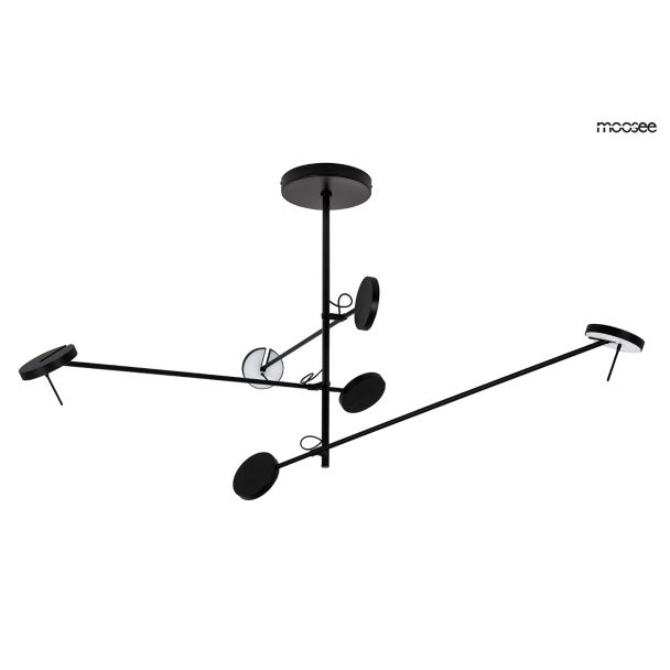 MOOSEE MSE1501100150 lampa wisząca BOBBIE 3 czarna