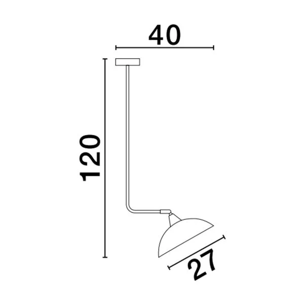 LUCES EXCLUSIVAS LE43708 BAMORE lampa wisząca