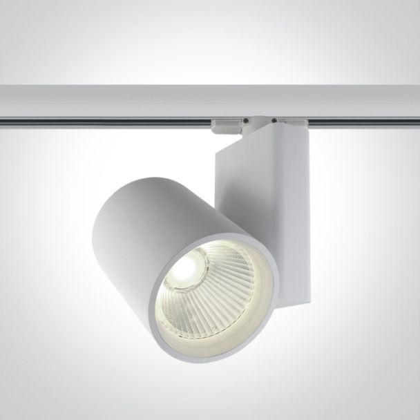 ONE LIGHT 65614NT/W/C Lavina 3 biały track spot COB LED 4000K 42W