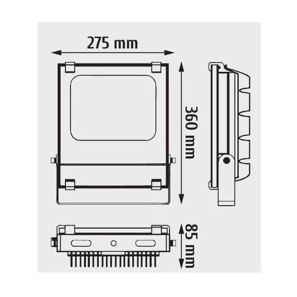 INQ FL105CW Naświetlacz LED RALF 100W 6000k