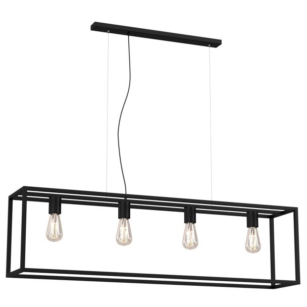 LUMINEX 6695 oprawa sufitowa Frame plafon czarny
