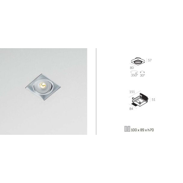 LABRA 4.1162 TWEET 50.1 Trimless mini.LED On-Off