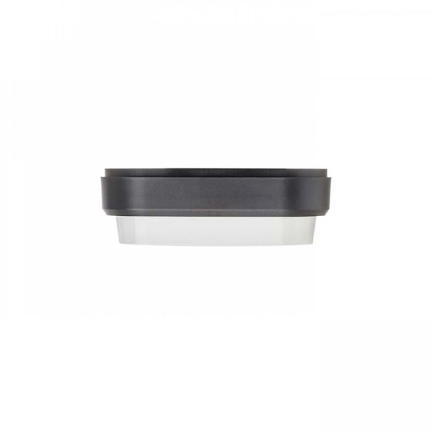 RENDL R12525 TARIS SQ 17 natynkowa czarna 230V LED 8W IP54 3000K