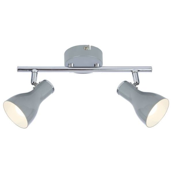 CANDELLUX 92-66626 JULIE LISTWA 2X40W E14 SZARY