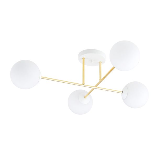 EMIBIG 1234/4 LAMPA SUFITOWA MAGNUM 4 WH OPAL