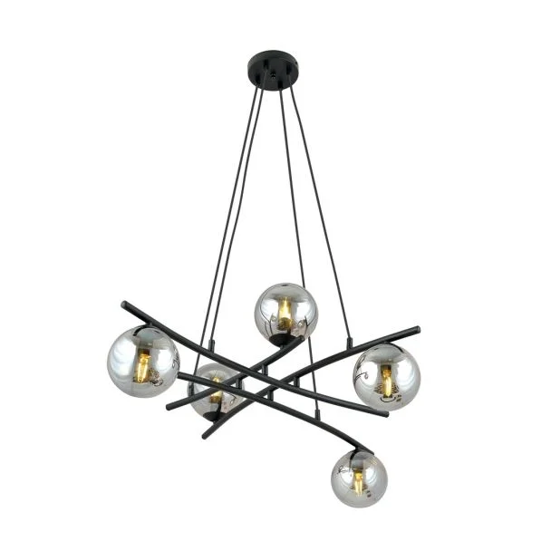 EMIBIG 1203/5 LAMPA WISZĄCA ESSA 5 GRAFIT