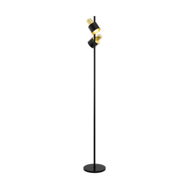EGLO 39388 LAMPA FIUMARA OPRAWA PODŁOGOWA STL/2 E27 SCHWARZ/GOLD FIUMARA
