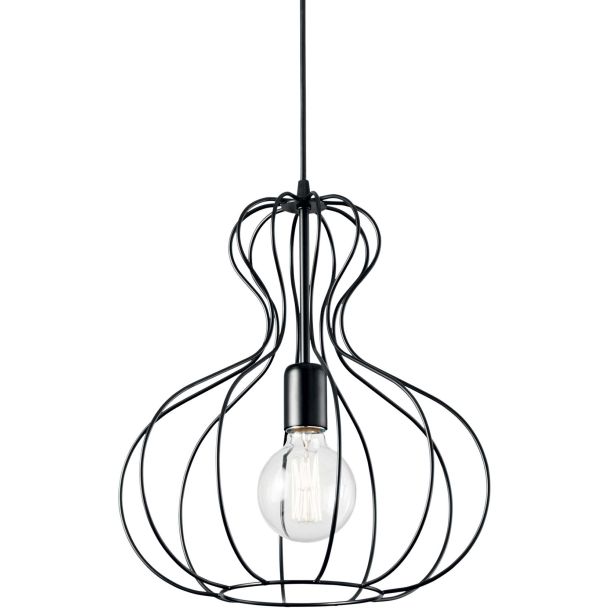 IDEAL LUX AMPOLLA-1 SP1 NERO 148502