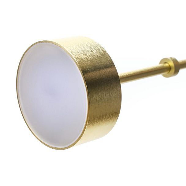 King Home XCP9148-1A Lampa wisząca CAPRI 4 złota - 60 LED, aluminium, szkło