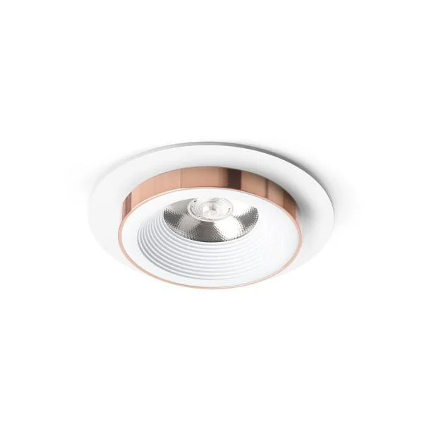 RENDL R13235 SHARM R I wpuszczana biała miedź 230V LED 10W 24° 3000K