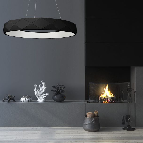 Light Prestige LP-8069/1P LED BK Reus LED wisząca czarna