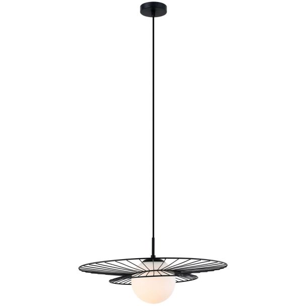 ITALUX Alison MDM-4001/1 BK lampa wisząca
