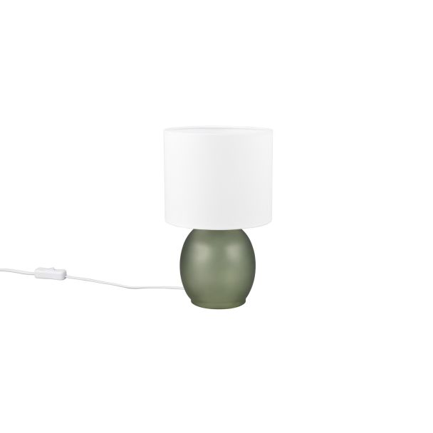 TRIO VELA 517900115 LAMPA STOŁOWA zielony