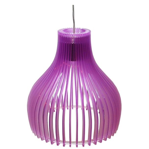CANDELLUX 31-50314 BUREN ZWIS 1X60W E27 26X26X150 FIOLETOWY