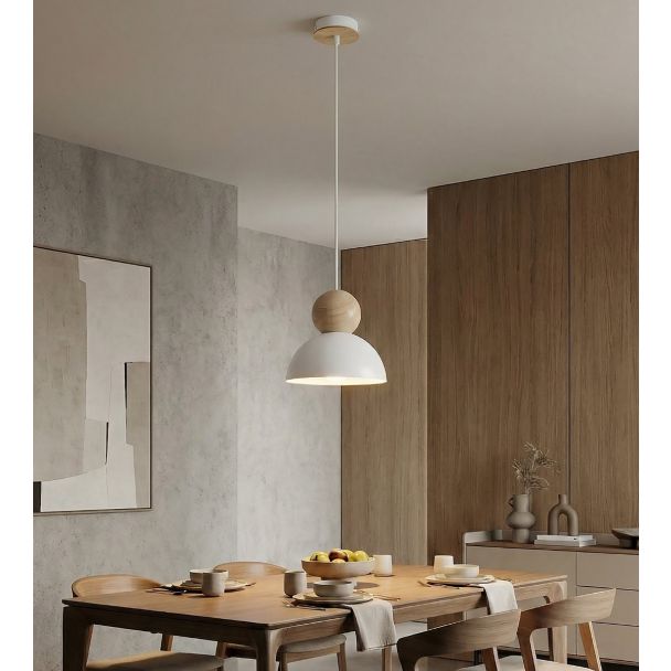 EMIBIG 1677/1S KAKI 1S WHITE LAMPA WISZĄCA