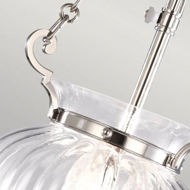 ELSTEAD FINSBURY PARK FP/P/S POL NCKL Small Pendant