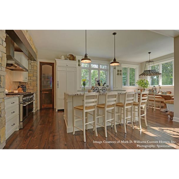 ELSTEAD Emery QZ-EMERY-P-M-WS 1 Light Medium Pendant - Weathered Brass