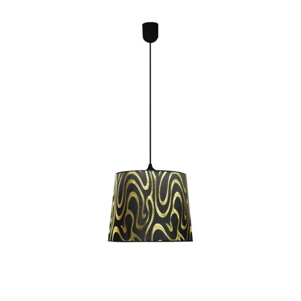 CANDELLUX 31-94448 TIGER ZWIS 26 1X60W E27 CZARNO-ZŁOTY