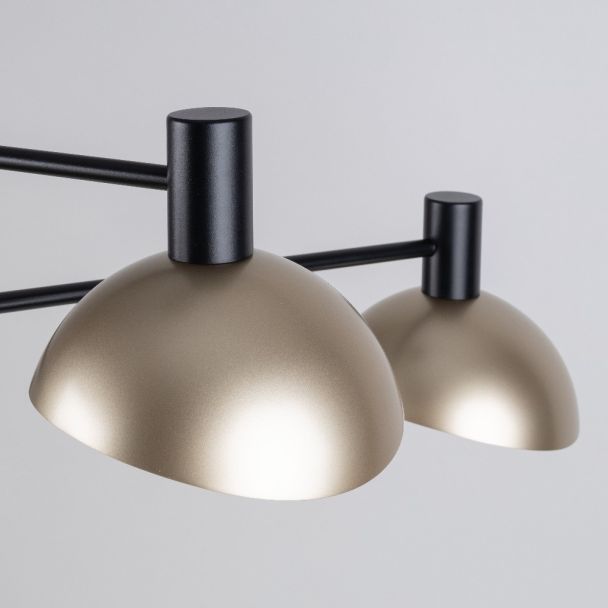 SIGMA 40568 ARTIS 4 lampa wisząca czarny/złoty