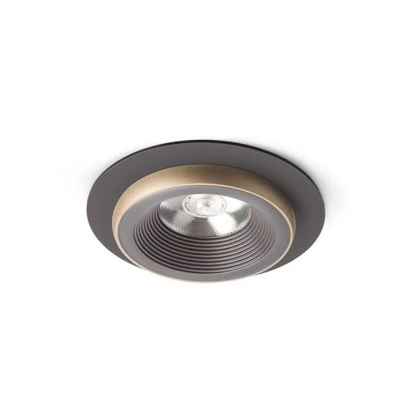 RENDL R13237 SHARM R I wpuszczana brązowa/perłowo-złota 230V LED 10W 24° 3000K