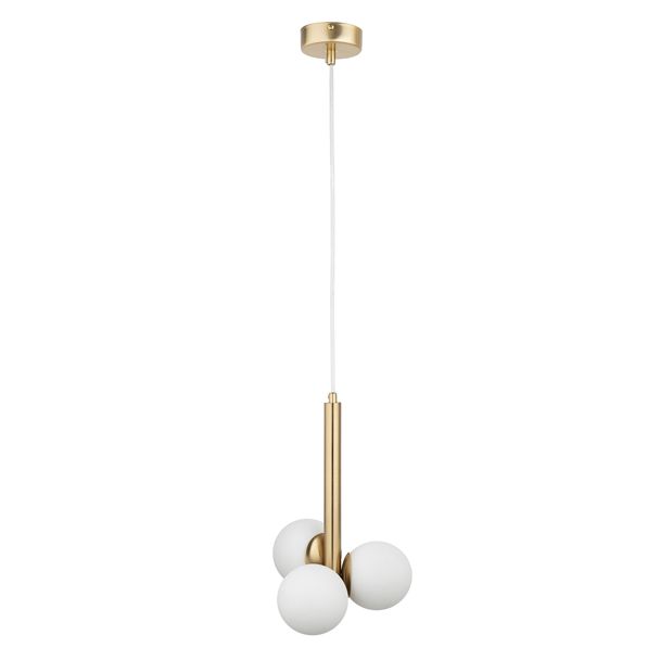 SIGMA 40779 PERLA LUX 3 lampa wisząca biały