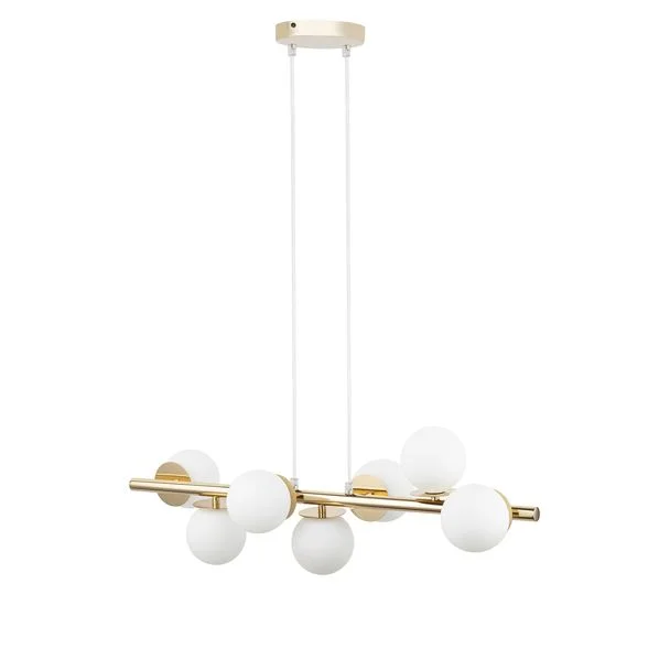 SIGMA 40796 AVOLA lampa wisząca kulki 7 złote/białe