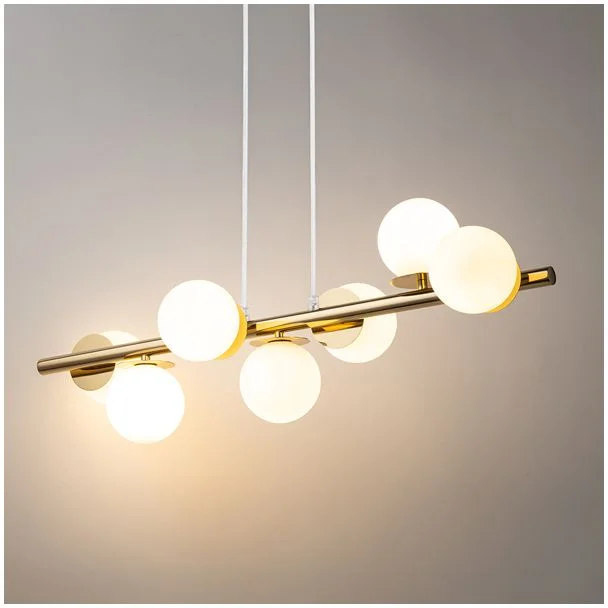 SIGMA 40796 AVOLA lampa wisząca kulki 7 złote/białe
