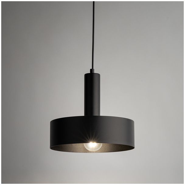 SIGMA 40811 VITRUM lampa wisząca okrąg czarny