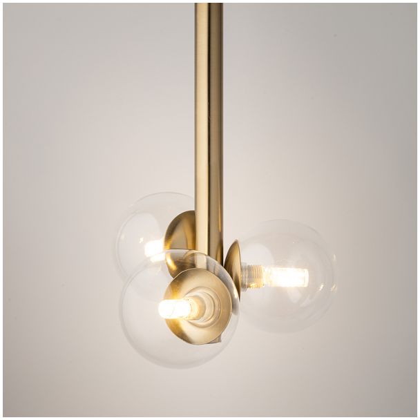 SIGMA 40852 PERLA LUX 3 plafon transparentny